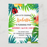 Schattige rode lieveheersbeestje met polka stippen