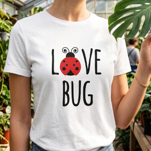 Schattige rode lieveheersbeestje - Valentijns-lief T-shirt