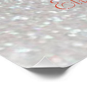 Schattige Rode Lips, Makeup kunstenaar Poster (Hoek)