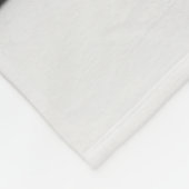 Schattige Rode Panda met Toiletpapier Minimalistis Fleece Deken (Hoek)
