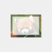 Schattige Rode Panda Post-it® Notes (Voorkant)