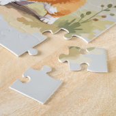 Schattige rode Pembroke Welsh Corgi hond Legpuzzel (Zijkant)