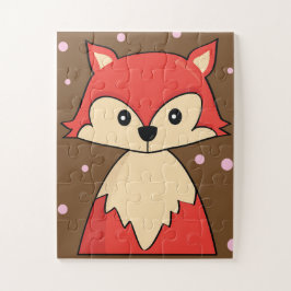 Schattige Rode Vos | Kinderpuzzel Legpuzzel