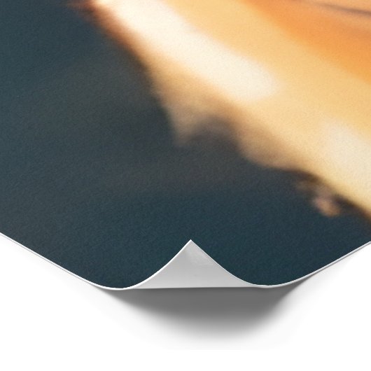 Schattige rode vos poster (Hoek)