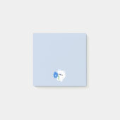 Schattige Romantisch Polar Beer Post-it® Notes (Voorkant)