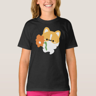 Schattige Romantische Corgi T-shirt