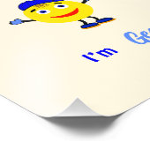 Schattige rond lichaam foto afdruk (Hoek)