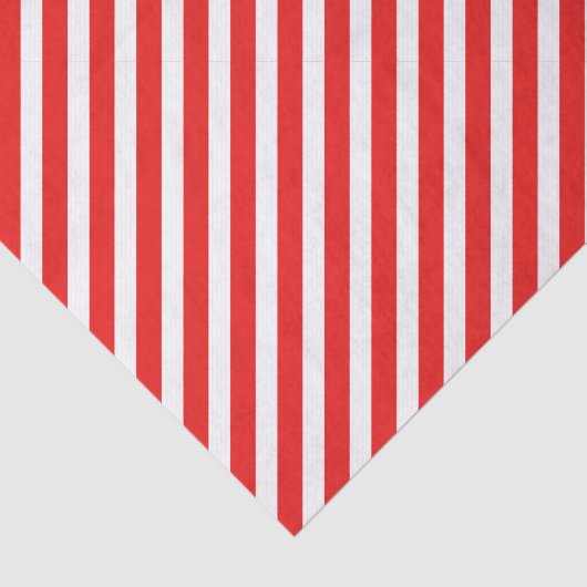 Schattige rood en wit gestreept tissuepapier (Detail)