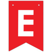 Schattige rood en wit liefde Verloving stel foto v Vlaggetjes (Tweede vlag)