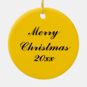 Schattige Rood Haar Meisje Kerst Engel Keramisch Ornament (Achterkant)