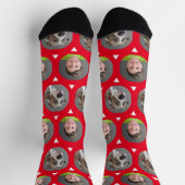 Schattige rood huisdier foto kind foto 2 foto sokken (Top)