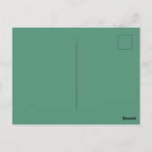 Schattige rood Polka dot Ladybug Daisy Flower Verj Briefkaart (Achterkant)