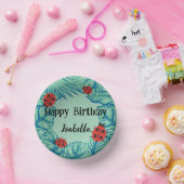 Schattige rood Polka dot Ladybug Oerwoud Verjaarda Papieren Kommen (Feest)