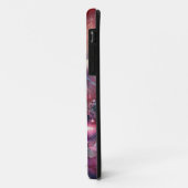 Schattige Rood Roze Waterverf Flowers Mouse Case-Mate iPhone Case (Achterkant/links)