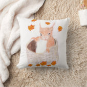 Schattige rood vierkant kussen (Deken)