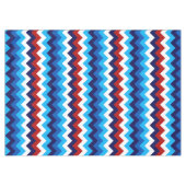 Schattige rood wit blauw chevrons medium tafelklee tafelkleed (Voorkant (Horizontaal))