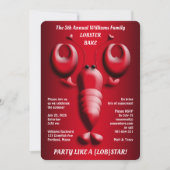 Schattige roodkreeft met hartscheurtjes kaart (Voorkant)