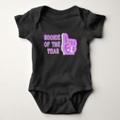 Schattige Rookie van het Jaar Romper (Voorkant)