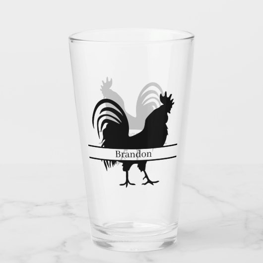 schattige roomliefhebbers noemen Glass Glas (Achterkant)