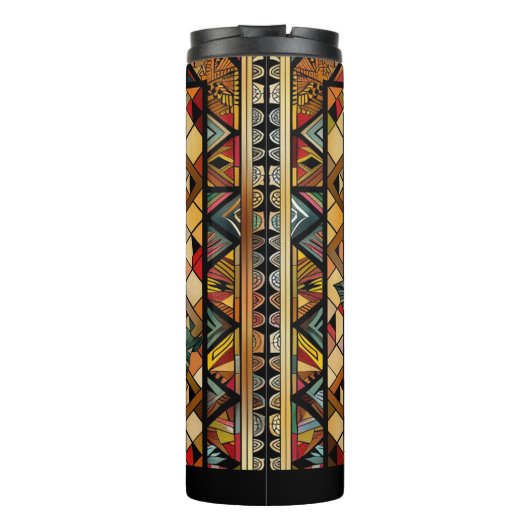 Schattige Roos Latte Thermische Tumbler Thermosbeker (Achterkant)