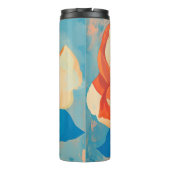 Schattige Roos Moeder Gepersonaliseerde Thermische Thermosbeker (Achterkant)