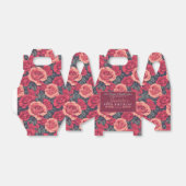 Schattige Roos Verjaardag gunstbox voor dank snoep Bedankdoosjes (Uitgevouwen)