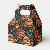 Schattige Roos Verjaardag gunstbox voor  Verjaarda Bedankdoosjes (Achterkant)