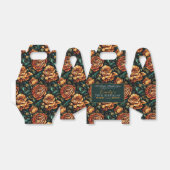 Schattige Roos Verjaardag gunstbox voor  Verjaarda Bedankdoosjes (Uitgevouwen)