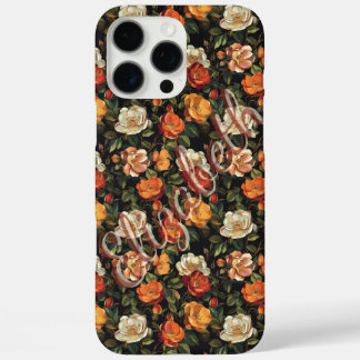 Schattige Roos voor aangepaste naam iPhone 16 Pro Max Hoesje