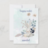 schattige  rooster met een mooi rooster notitiekaartje (Voorkant)