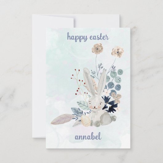 schattige  rooster met een mooi rooster notitiekaartje (Voorkant)