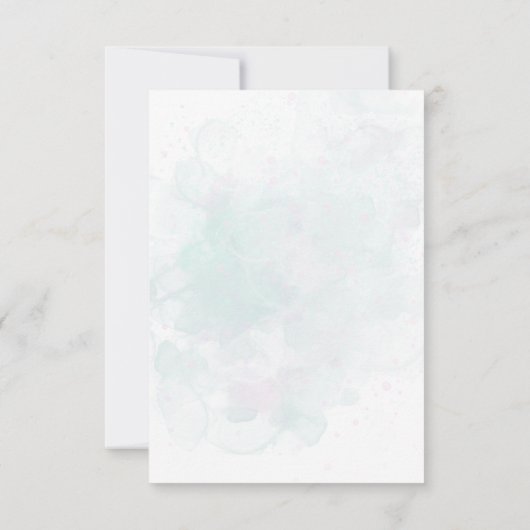 schattige  rooster met een mooi rooster notitiekaartje (Achterkant)