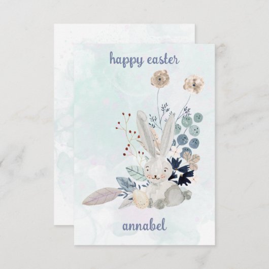 schattige  rooster met een mooi rooster notitiekaartje (Voorkant / Achterkant)