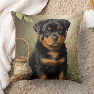 Schattige Rottweiler Kussen