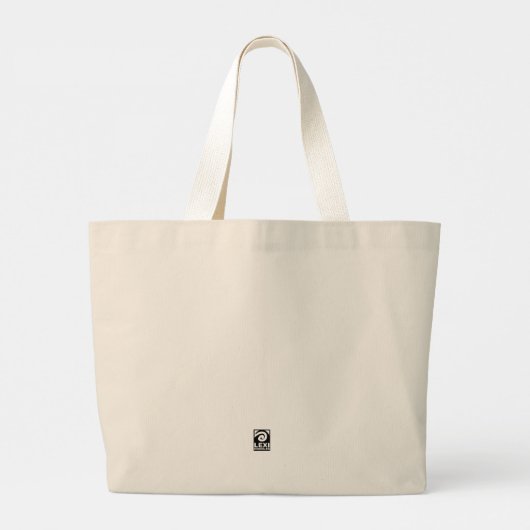 Schattige Royal Penguin Canvas Tas (Achterkant)