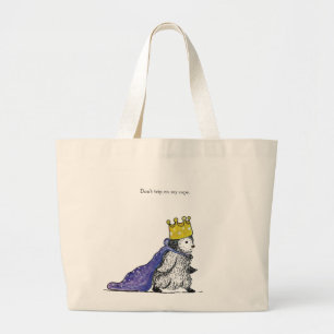 Schattige Royal Penguin Canvas Tas
