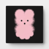 SCHATTIGE ROZE BABY POMERANIAANSE HOND ILLUSTRATIE FOTOPLAAT (Voorkant)