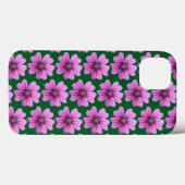 Schattige roze bloemen Case-Mate iPhone case (Achterkant (horizontaal))