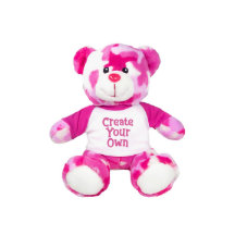 Schattige Roze Camo Teddy 9" Plushie van hoge kwal