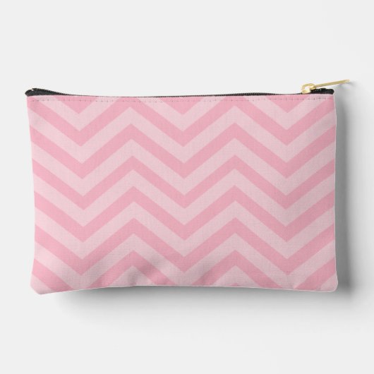 Schattige Roze Chevron Patroon Pencil Hoesje Etui (Achterkant)