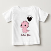 Schattige Roze Dinosaurus (Voorkant)