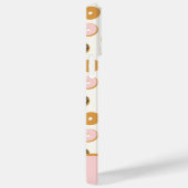 Schattige roze donutpatroon Case-Mate iPhone case (Achterkant / Rechts)