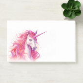 Schattige Roze Eenhoorn Post-it® Notes (Kantoor)