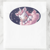  schattige Roze Eenhoorn Sticker (Tas)