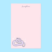 Schattige Roze en Paarse Slang Post-it® Notes