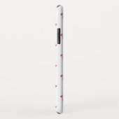 Schattige roze en wit Flamingo patroon Case-Mate iPhone Case (Achterkant/rechts)