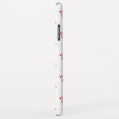 Schattige roze en wit Flamingo patroon Case-Mate iPhone Case (Achterkant/rechts)