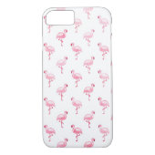 Schattige roze en wit Flamingo patroon Case-Mate iPhone Case (Achterkant)