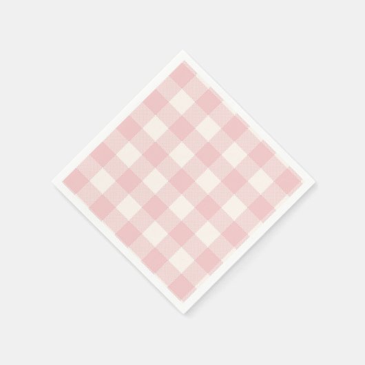 Schattige Roze Fiets Meisje Baby shower Servet (Hoek)