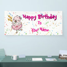 Schattige roze flamingo ballerina 